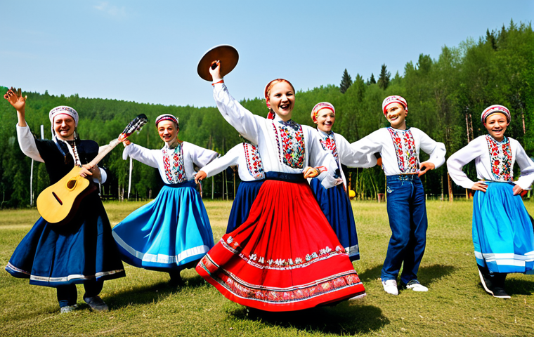 무형문화유산 - "The Living Thread of Generations"**
A deeply emotional portrait of an elderly Russian grandmother, ...